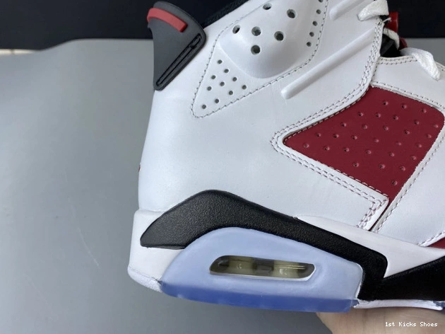 1st Kicks JORDAN RETRO AIR 6 2014 384664-160 'CARMINE' 0727